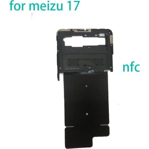 For meizu 17 Back Frame shell case cover on the Motherboard and WIFI antenna With NFC Module parts Red For meizu17