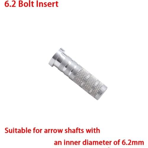 20pcs Bow Arrow Accessories Arrow Connecting Seat Arrow Shaft Outsourcing Aluminum Seat Converter Threaded Target Flat Head