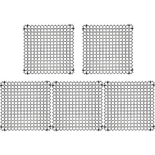 5PCS Plastic Cat Repellent Net Outdoor Scat Cat Thorn Mat Anti-cat Net Cat Repellent Mat Vegetable Garden Plant Protection Mesh