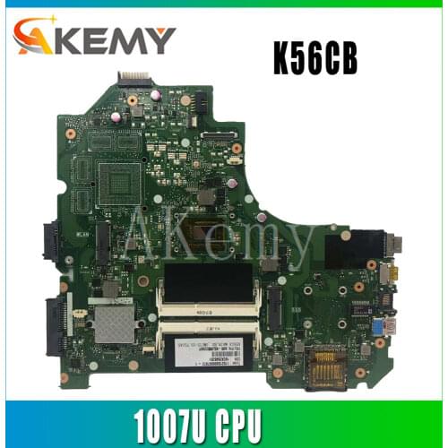 AK K56CB Laptop motherboard for ASUS K56CB K56CM K56C A56C S550CB S550C Test original mainboard 1007U