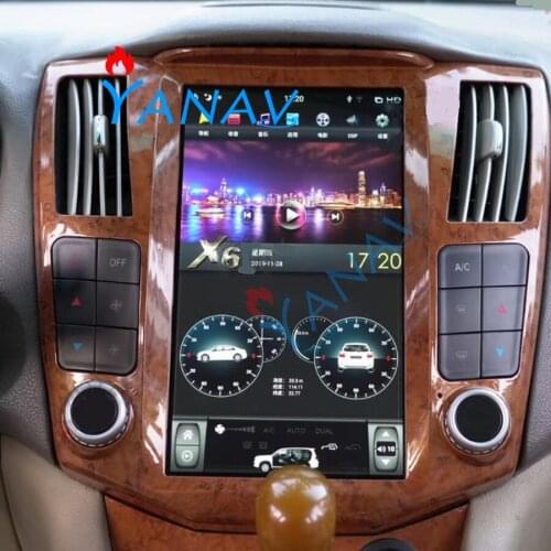 4+64GB Android 9.0 Car GPS Navigation For-LEXUS RX300/330/350/400h 2004-2008 Car radio player Auto stereo head unit Car Dvd Play