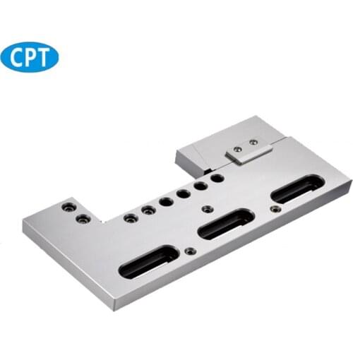 Stainless steel wire EDM vise compatible EROWA,System 3R EDM tooling holder vise maker from China