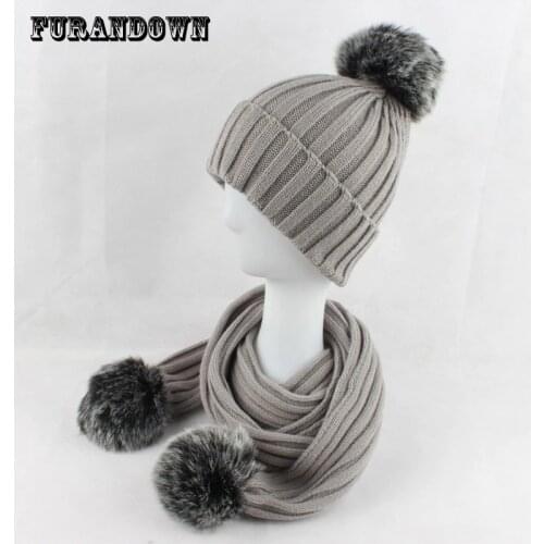 Комплекты шапок и шарфов Furandown China At AliExpress