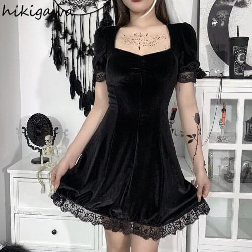 Короткие платья для женщин HIKIGAWA China At AliExpress