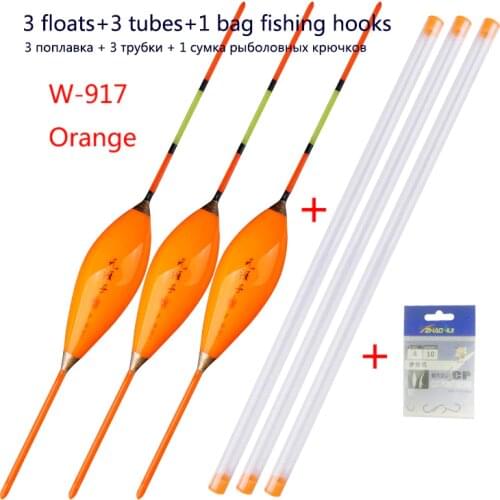 3pcs/Lot Composite Nano Floats Big Buoyancy Bobber Short Colorful Pesca Vertical Hard Tail Carp Fishing Tool Tackle Accessories