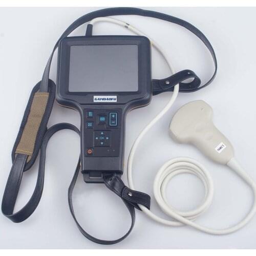 Maxgeek GDF-W2 Veterinary Ultrasound Scanner w/ 3.5MHz Convex Probe 5" LCD for Sow Sheep Goat Alpaca Cat Dog