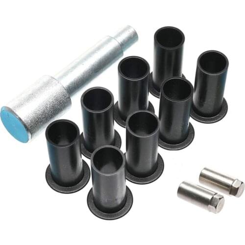 Door Pin Guides and Door Bushing Removal Tool Hinge Liners for 2007-2019 Jeep Wrangler JK JL 4 Door (2 Door Pin Guides)