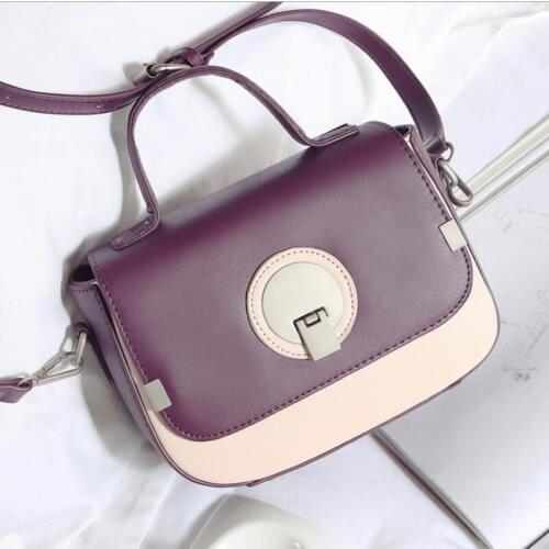 2020 New Fashion Woman Messenger Bags Leather Shoulder Bags Holiday Vacation Flag Bag
