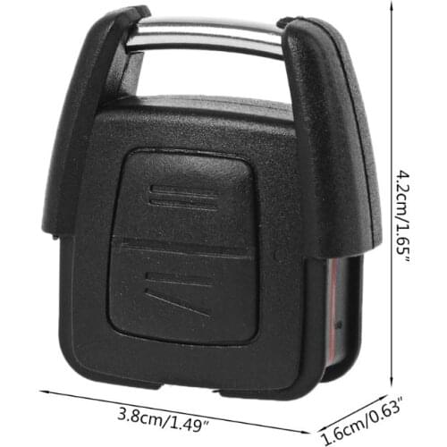N0HF Smart Remote Car Key Shell For OPEL VAUXHALL Vectra Zafira Astra Replacement Case