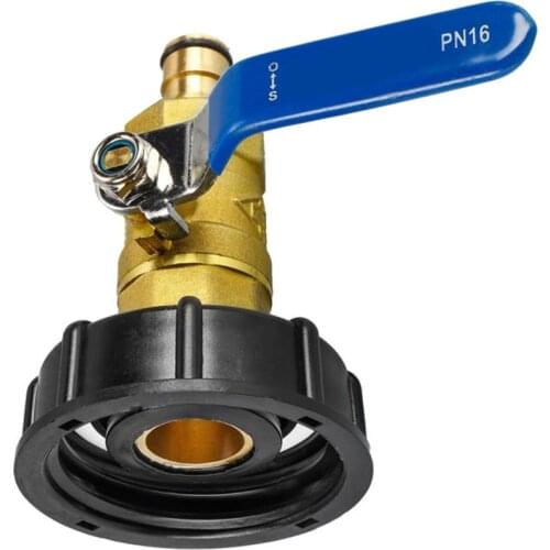 Corrosion Resistance Adapter 3/4inch Faucet Anti leak Acid alkali resistance Water Tank Adapter Durable IBC Tank Fittings