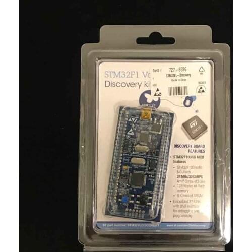 1 pcs x STM32VLDISCOVERY Development Boards & Kits - ARM Discovery STM32F100 Embedded ST-Link BRD STM32 VLD ISCOVERY