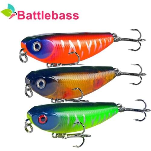 1Pcs Topwater Pencil Fishing Lures 5cm 5.5g Trolling Minnow Wobblers Crankbait Isca Bass Artificial Hard Bait Swimbait Tackle
