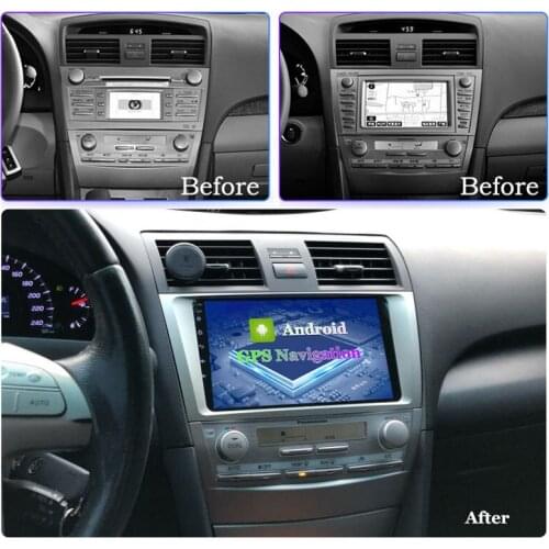 2G+32G For Toyota Old Camry 2007-2011 GPS Navigation on Board Navigatio Zksoftware Big Screen All-in-One Machine Car Radio wifi