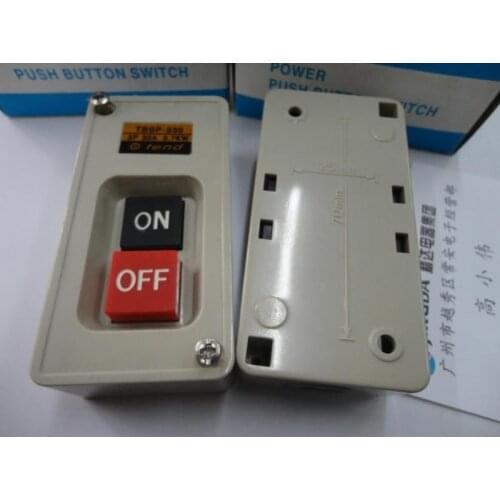 5pcs TBSP-330(CBSP-330) 3P Power Pushbutton Switch 30A 3.7KW