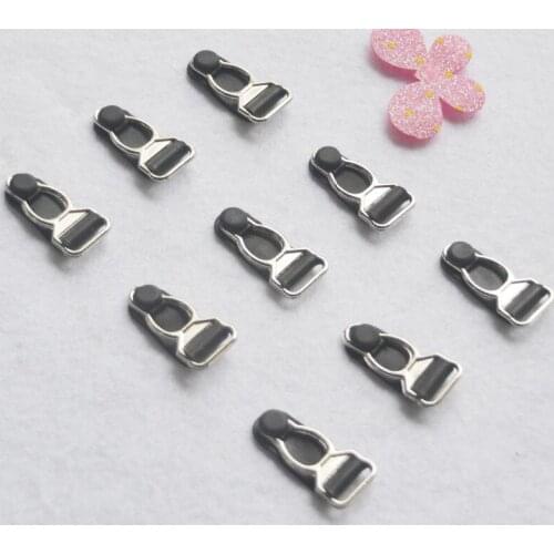 Free shpping 12mm DIY silk stockings buckle sexy underwear hosiery clip garment trimming buckle for garment accessories
