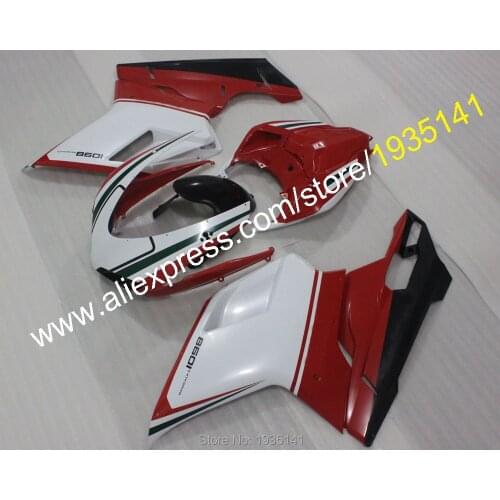 Motorbike Cowling Parts For Ducati 1098S 848 1098 2007 2008 2009 2010 2011 1198 Bodywork Fairing (Injection molding)