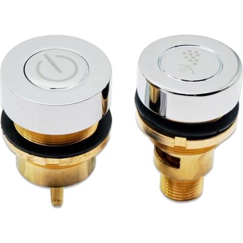 Massage Bathtub Component Brass Air Switch Water Power Control For Bathroom Bath Tub Spa Accessories