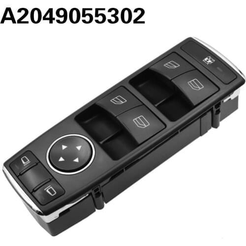 Front Left Door Lifter Window Master Switch A2049055302 For Mercedes-Benz C250 C300 C350 C63 E350 E550 E250 GLK E63 Power Switch