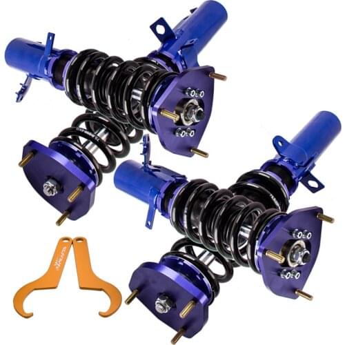 Coilover Kit for Toyota Corolla AE90 AE92 AE100 AE101 AE111 88-99 1990 1991 1992 Shock Suspension Absorber Front Rear Hat Mount