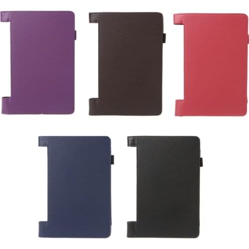 Lenovo Yoga Tab 3 850F 8" Case Tablet PC Slim Leather Folio Flip Cover Case