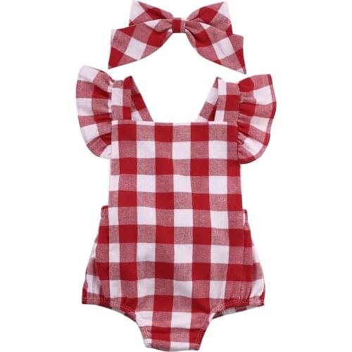 Infant Baby Kids Girl Clothes Romper Jumpsuit Playsuit Outfits Sunsuit