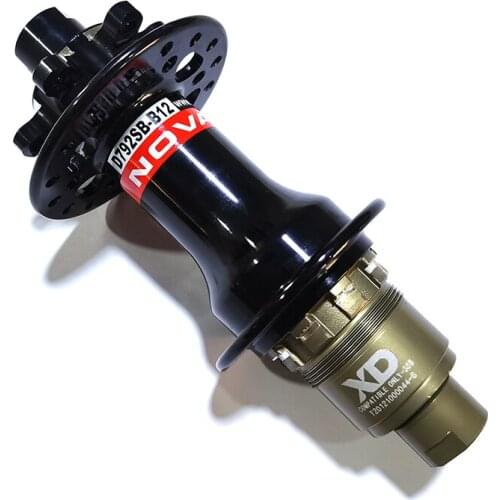 Novatec D792SB-B12 MTB XC AM BOOST rear Hub disc J-bend HG 8-11s XD XX1 12s cassette body 12×148mm 28H 32H 791 792 bearing hub
