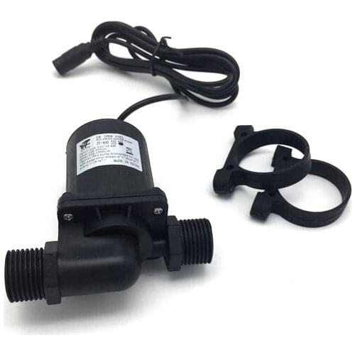 Newest! 12V DC Mini Pump 360LPH 6.5M Submersible brushless magnetic pump for driven circulation fountain cooling system etc