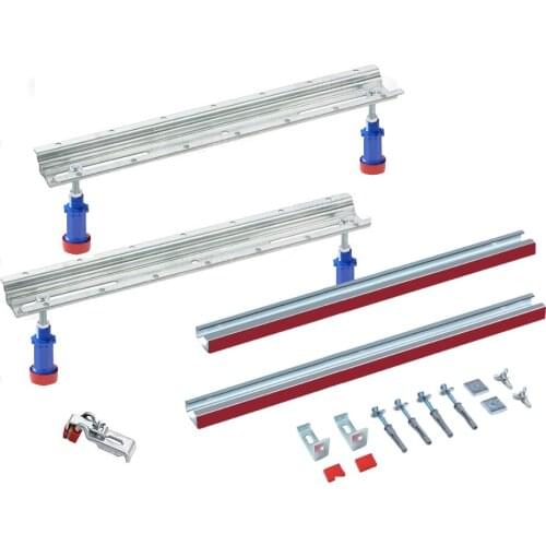 Tub legs with wall strips usef for bathtubs instalaltion which up to 1800x800mm