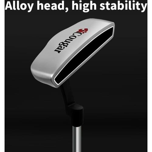 PGM Golf Club Stainless Steel Putter Mens Left Hand Beginner Practice Putting Golf Stainless Steel Shaft