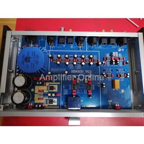 1PCS Finished Base On MBL6010D Circuit Preamp Preamplifier for Power Amplifier JRC5534 AD797 RCA XLR Balanced Input Output AP35