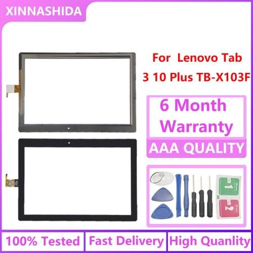 Touch For Lenovo Tab 3 10 Plus TB-X103F TB-X103 TB X103F TB X103 Touch Screen Panel Touch screen Digitizer Assembly