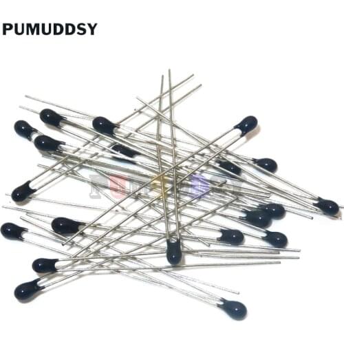 20 pcs Thermistor NTC-MF52-103/3435 10K ohm 1% Thermal Resistor Temperature Sensor
