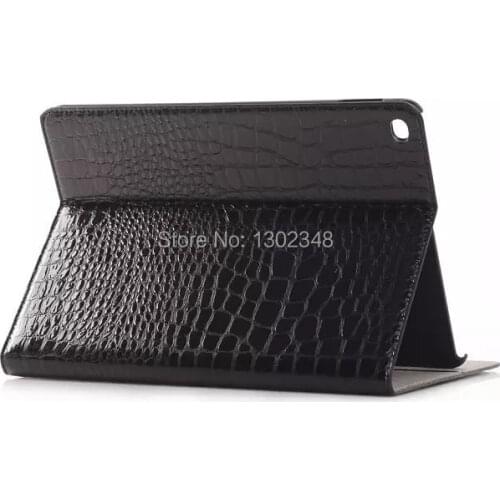 Slim Crocodile Magnet Flip Stand PU Leather Skin Coque Shell Cover Funda Capa Smart Case For Apple iPad Air 2 iPad 6 9.7" Tablet