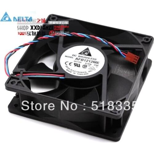 Original for delta AFB1212ME 12CM 120MM 12038 120*120*38MM 12V 0.4A case axial case cooling fan