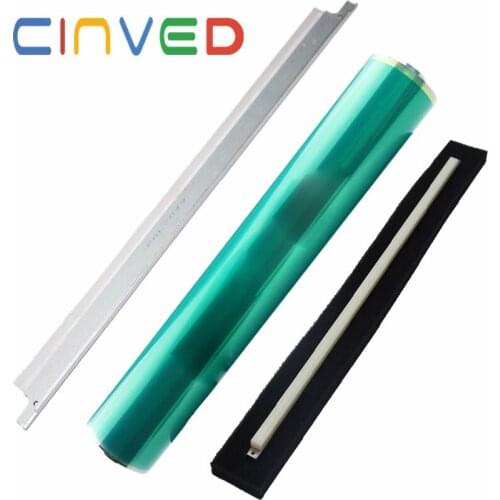 1setX opc drum +drum blade +Drum Lubricant Wax Bar For Konica Minolta Pro C5500 C5501 C6000 C6500 C6501 C7000