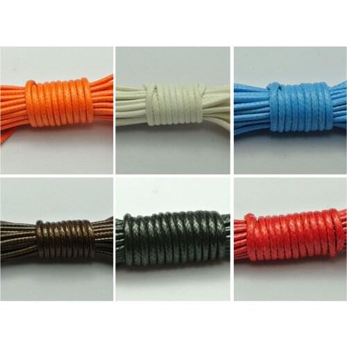10 Meters Korean Waxed Cord String Thread 2mm for Bracelet Necklace