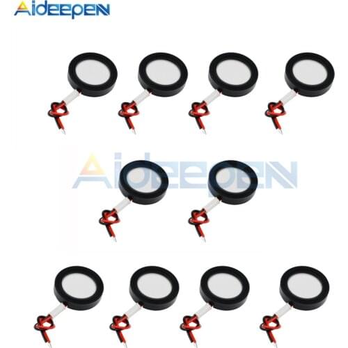 10PCS 25mm Ultrasonic Humidifier Ceramic Atomizer Mist Maker Piezoelectric Transducer Humidifier Accessories 1.70MHz D25mm