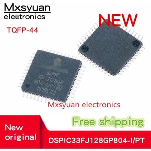 2pcs~20pcs/LOT DSPIC33FJ128GP804-I/PT DSPIC 33FJ128GP 804-I/PT TQFP-44 New original In stock