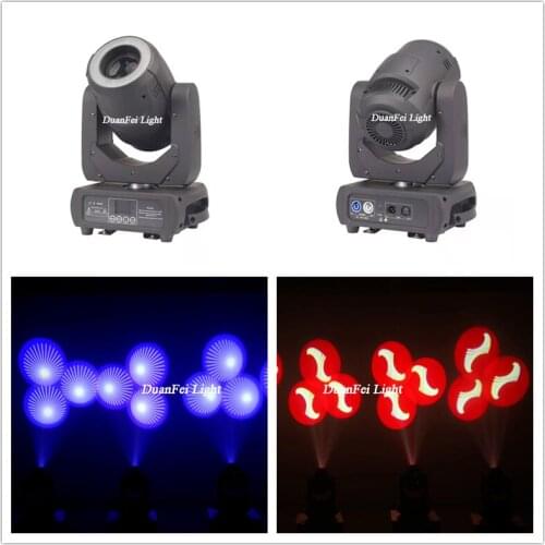 8lot NEW Arravil MINI led spot 150w moving head lyre dmx round wash led rgb moving head beam light