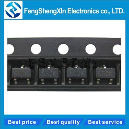 50-100pcs XC6206P332MR 662K 6206-3.3 XC6206-3.3V LDO Voltage Regulator SOT-23