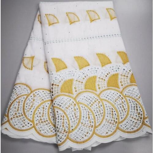 African 100%cotton swiss dry lace fabric swiss voile lace in switzerlnd nigerian lace fabric 2021 high quality lace 5yards