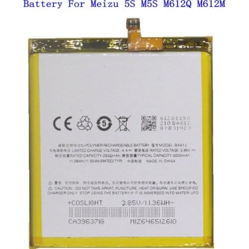 Ciszean Meizu M5s Phone Batteries