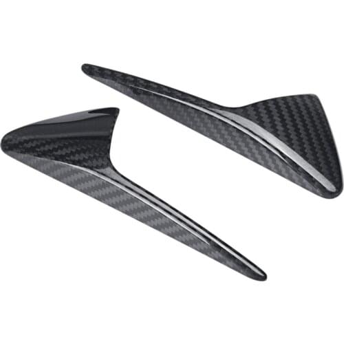 For Tesla Model X Model S Model 3 2013-2019 Carbon Fiber Side Camera Fender Marker Cover Side Grille