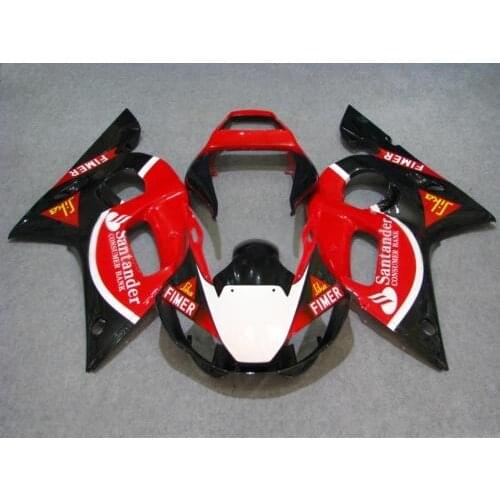 Motorcycle Fairing kit for YAMAHA YZFR6 98 99 00 01 02 YZF R6 YZF600 1998 2000 2002 ABS red black Fairings set+7gifts YD36