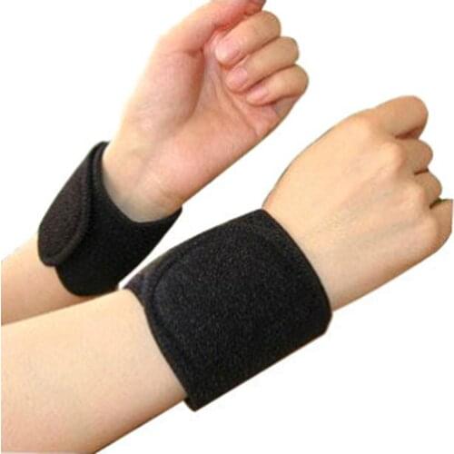 Power Magnetic Therapy Heat Wrist Brace Care Support Strap Pain Relief Winter Keep Warm Wristband Care Support Strap