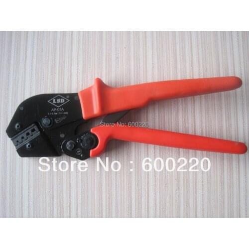 0.1-2.5mm2 AWG 27-13 Non-Insulated Tab Terminals Crimping Tool AP-03A ratchet durable crimping plier tool