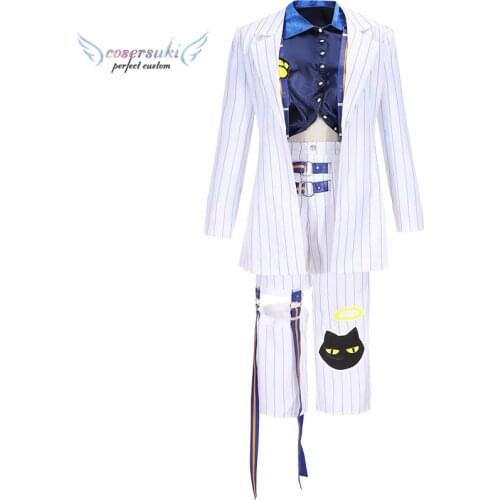 Paradox Live The Cat’s Whiskers Ryu Natsume Cosplay Costume Halloween Carnival Costume