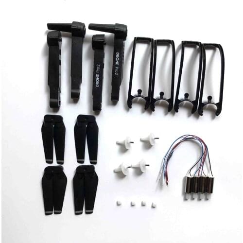 Rc Quadcopter Arm Propeller Blades guard Motor Engines Gear Spare Parts Fit for E99 E99 Pro2 wifi fpv Mini Drone