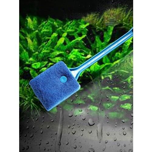 Strong Decontamination Practical Brush Aquarium Plant Algae Cleaner Glass Fish Tank Clean Cleaning Brush Kitchen Clean Tools