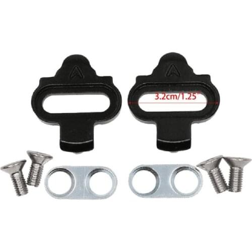 F1FD SPD MTB Bike Cleats Pedal Clipless Cleat Set Racing Riding Equipment For Wellgo WPD-98A SH51 SH55 SH56